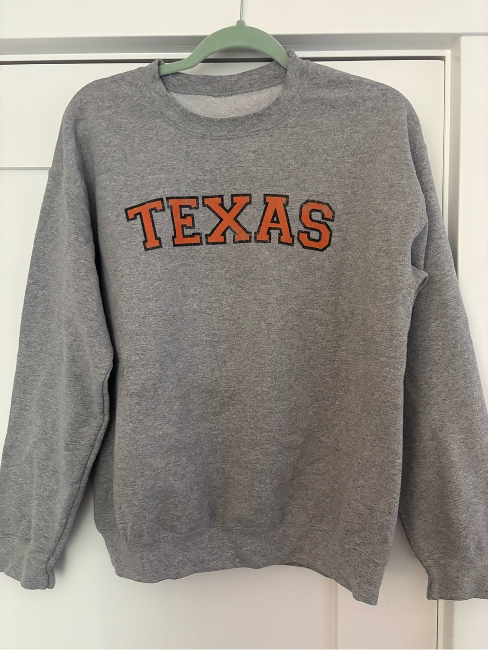 Gray 'TEXAS' Crewneck Sweatshirt - Unbranded